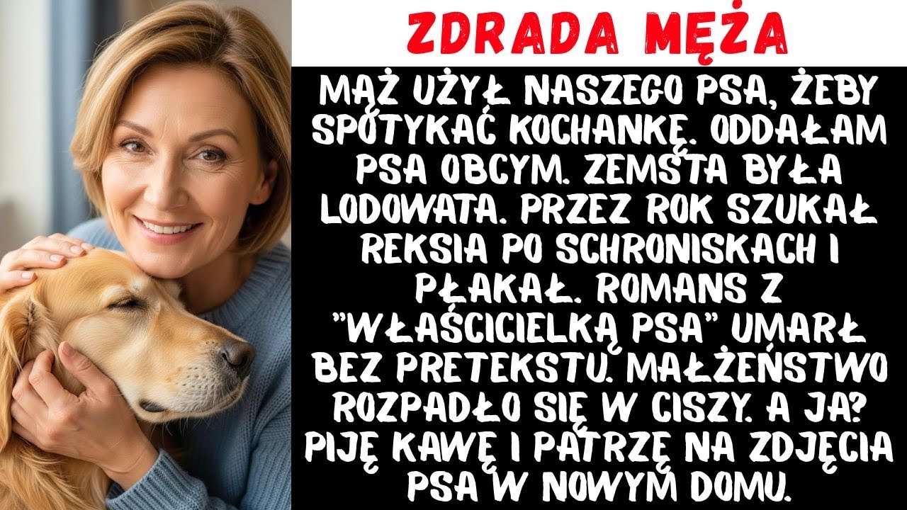 Zabiłam romans męża jednym ruchem – oddałam psa, którego używał jako wymówki do zdrady