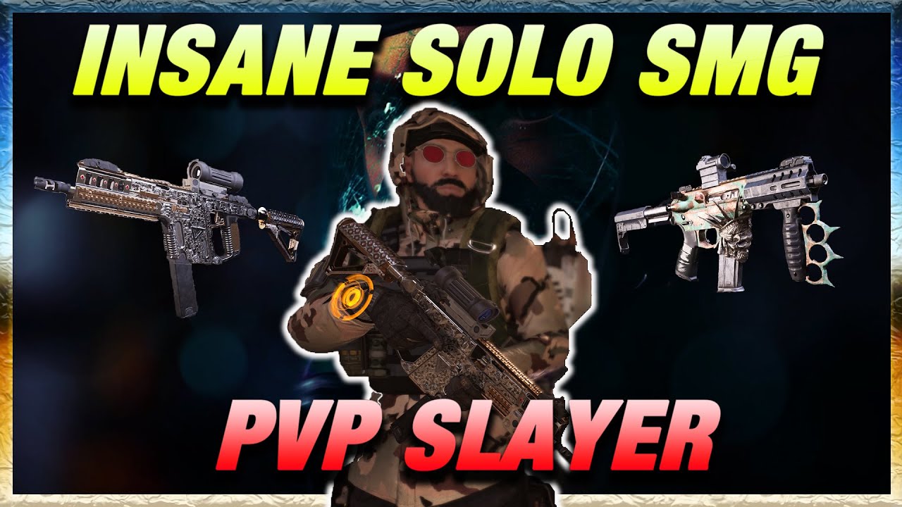 INSANE CLUTCH SOLO SMG BUILD! DPS & SURVIVE!!! | The Division 2