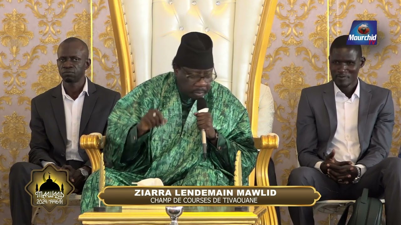 🔴2ème Partie Ziaar Mawlid 2024 au Champ de Courses avec Cheikh Seydi Mouhammadoul Moustapha SY