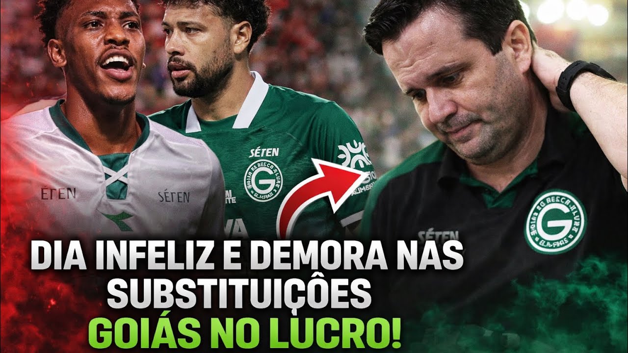 Começo arrasador, erros bobos, demora na substituição e no final Goiás no Lucro após pênalti!