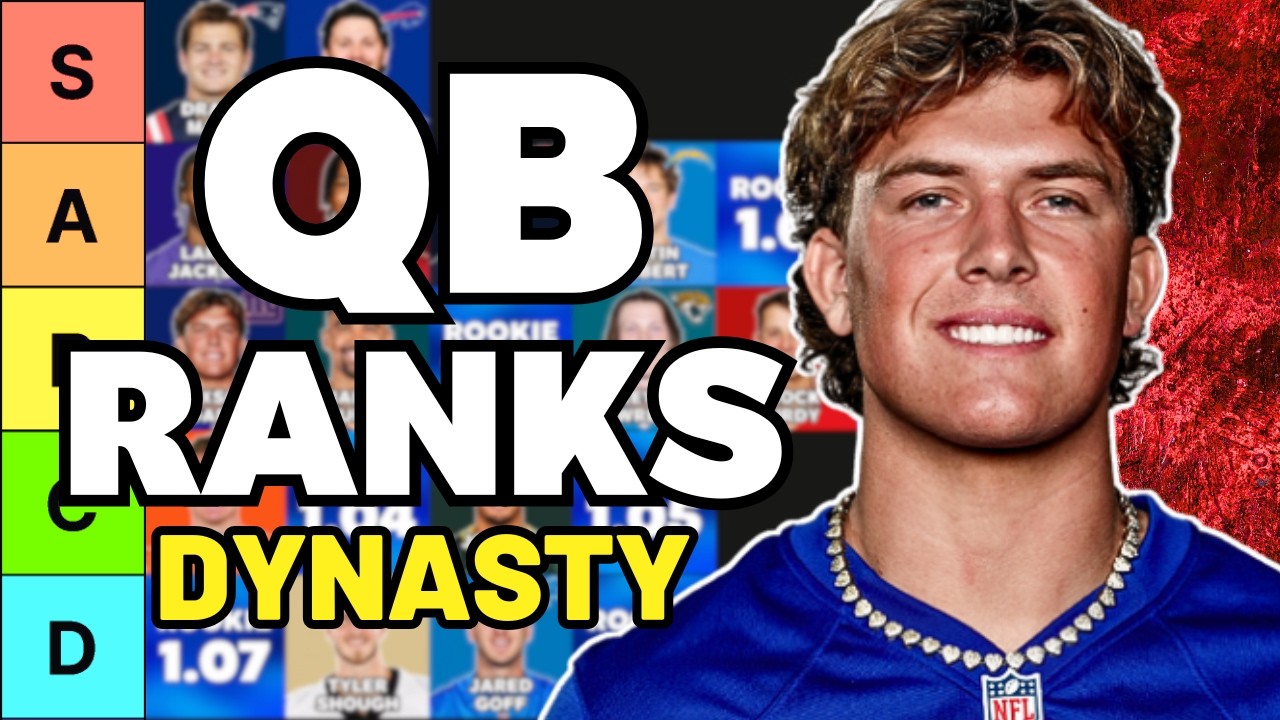 Top 35 Dynasty Quarterback Rankings & Tiers (With 2026 Picks)