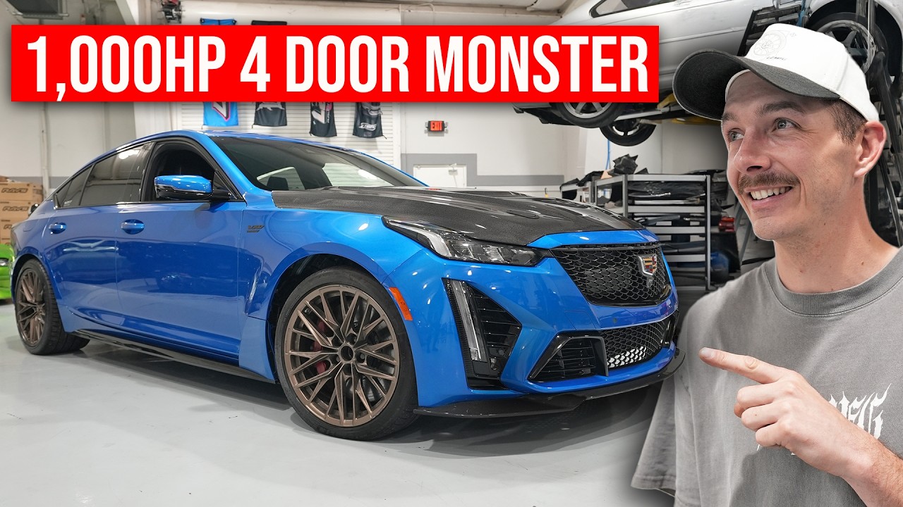 Building the First Blackwing Drift Car for Cleetus McFarland!