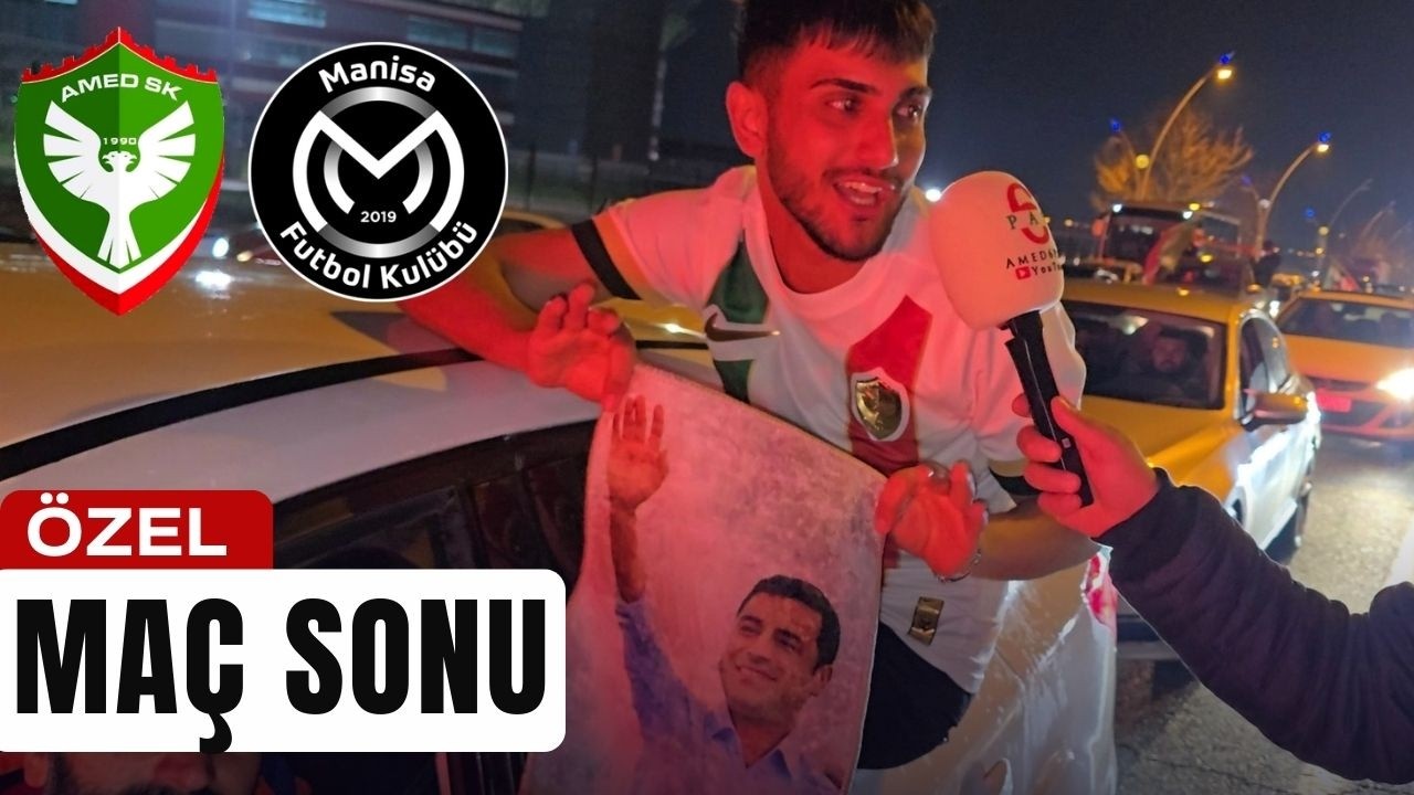 AMEDSPOR 2-0 MANİSA FK / MAÇ SONU RÖPORTAJLAR