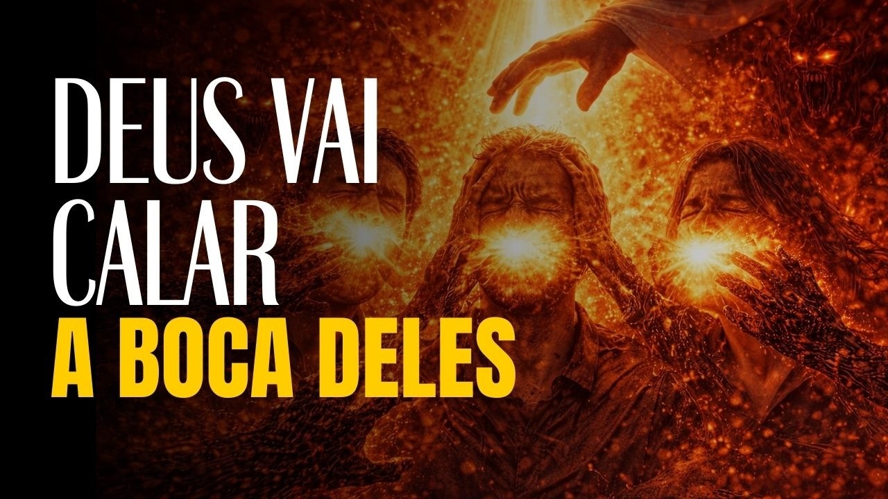 DEUS VAI TRANSFORMAR EM CINZAS TODA PALAVRA FALADA CONTRA VOCÊ