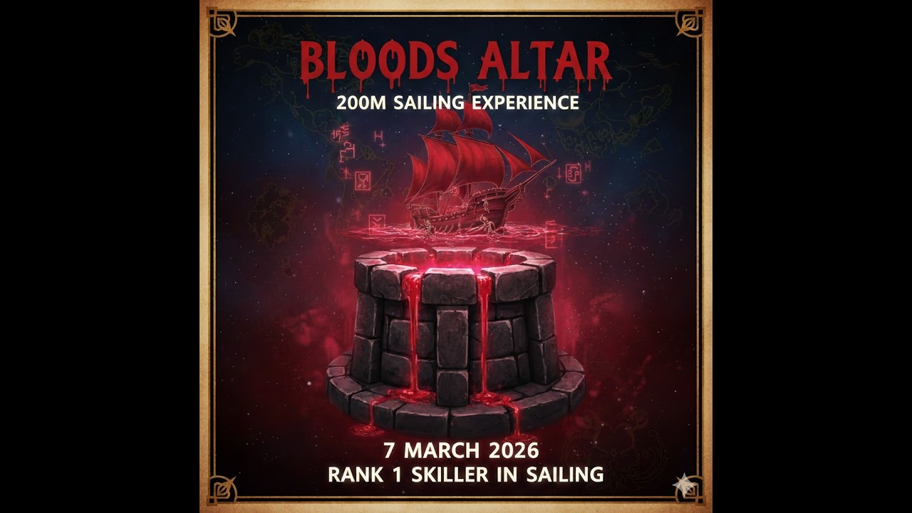 Bloods Altar - Rank 1 Skiller (Sailing)