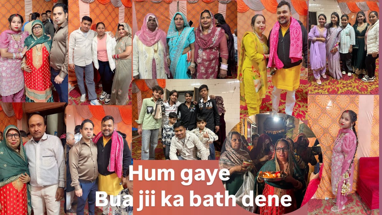 Hum gaye bau jii ka bhat dene 🤗❤️#anjanadhingiya 