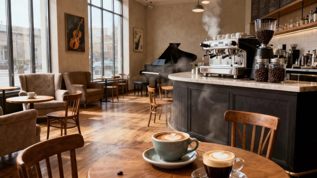 커피하우스를 스치는 봄바람 🎶🌷☕