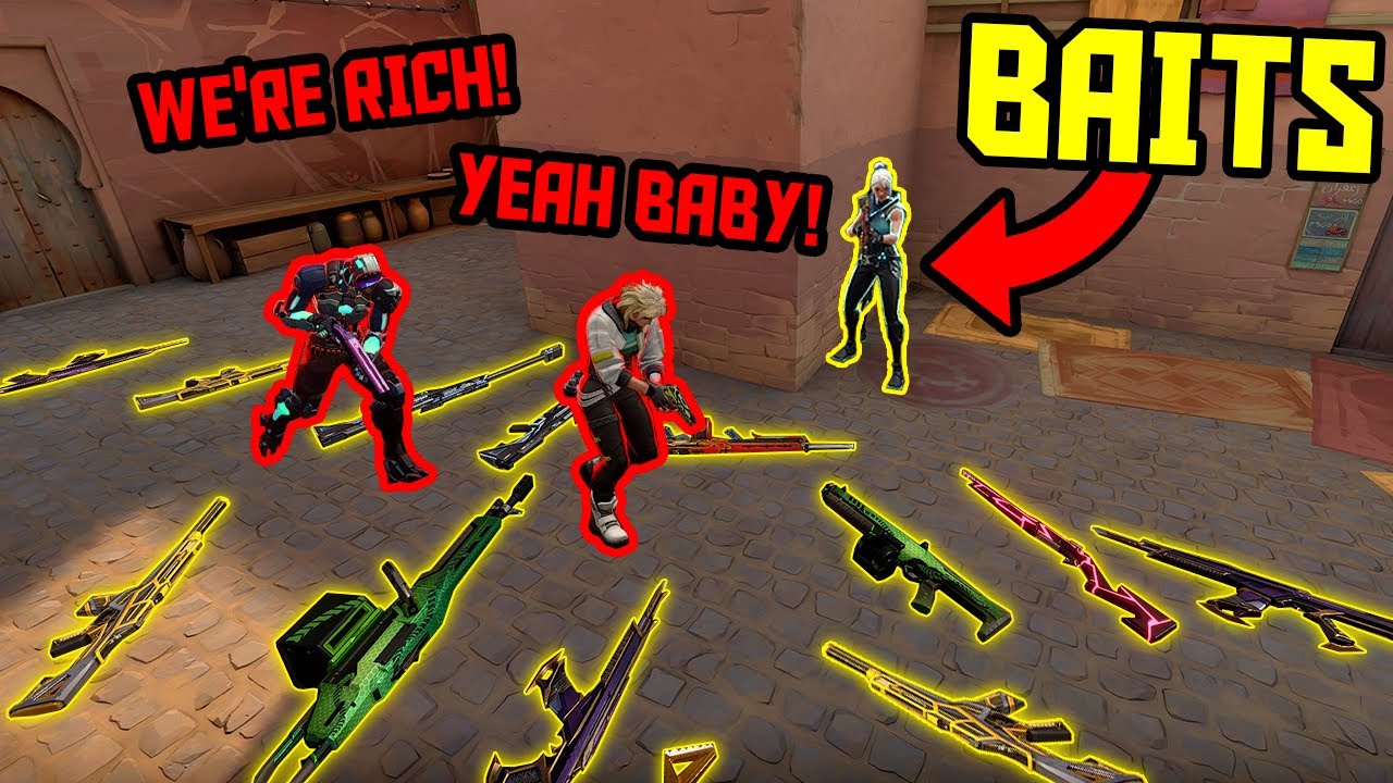 THE ULTIMATE BAIT MONTAGE - 200 IQ Baits & Tricks - VALORANT