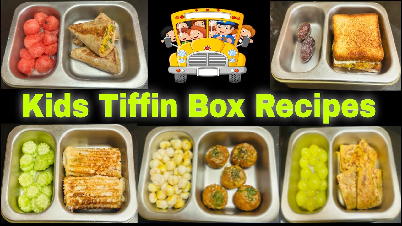 Kids Tiffin Box Ideas for a week ||హడావిడి లేకుండా పిల్లలకి నచ్చేలా 🍱😋#lunchbox