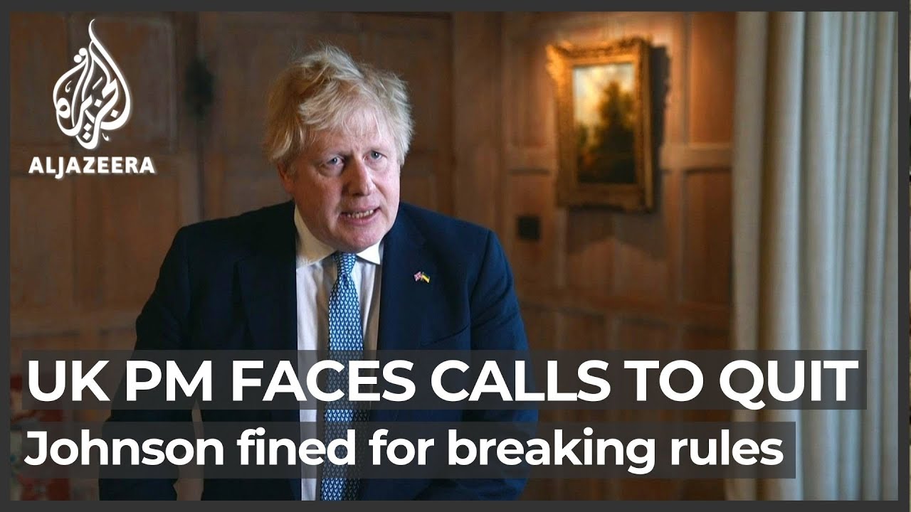 UK&rsquo;s Boris Johnson offers apology after lockdown parties fine