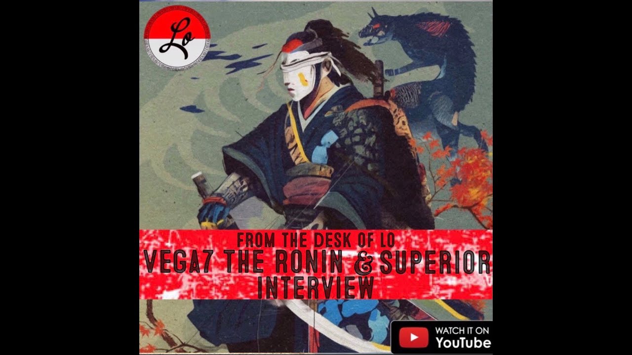 Vega7 The Ronin & Superior Talk Sleep Is The Cousin. His Name, Lead Lined Wall, Separating Art & Ego