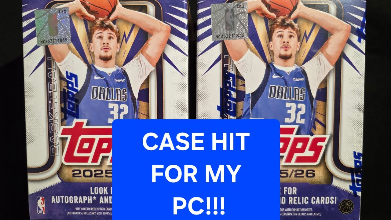 Case hit for PC from 25-26 Topps Basketball