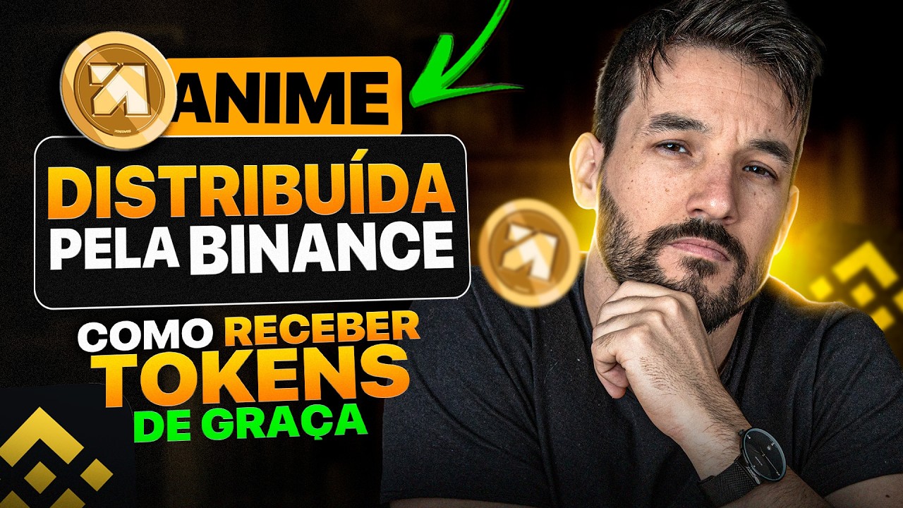 CRIPTOMOEDA ANIME DISTRIBUÍDA NA BINANCE -  COMO GANHAR CRIPTO PASSO A PASSO