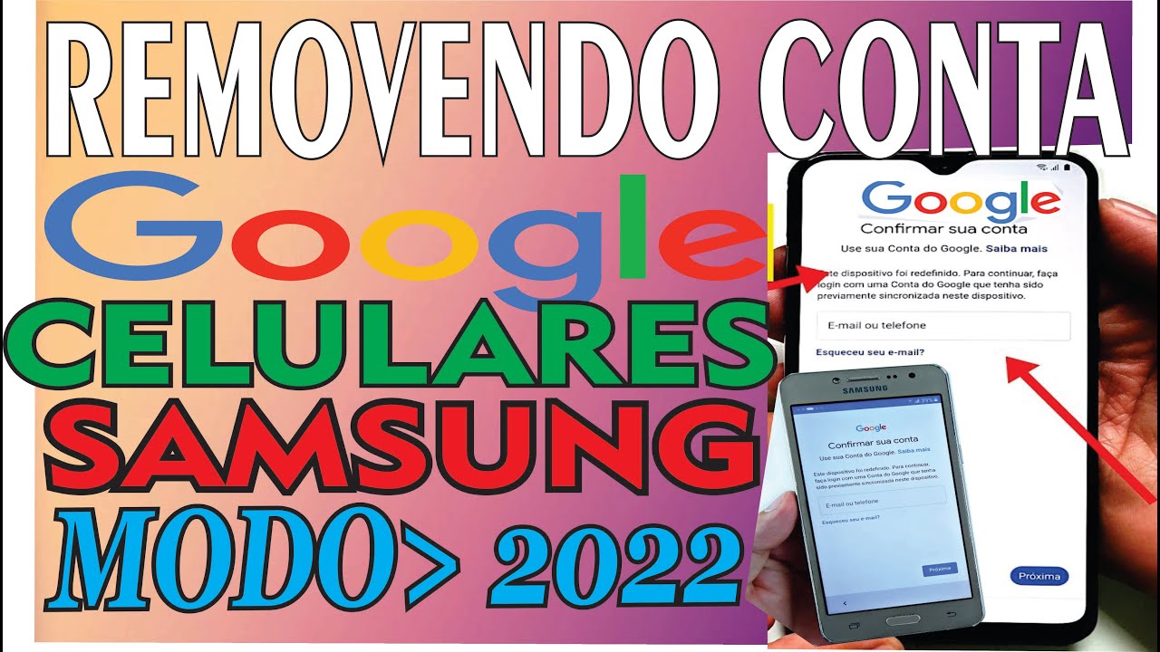 REMOVENDO CONTA GOOGLE   ANDROID 10 e 11 NO A10S, A20, A30 , A50 AO A80 E J4, J6, J7, E J8 EM  2022