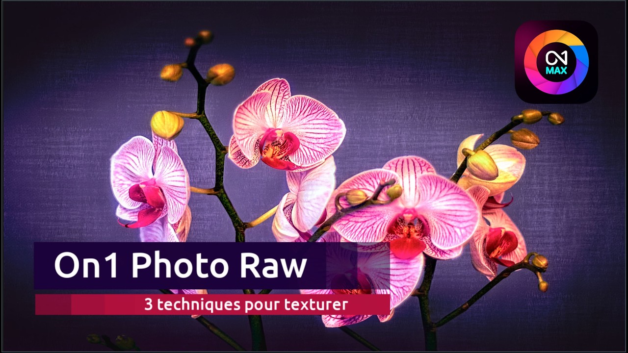 🚀 Texturer vos images dans On1 Photo Raw 😍