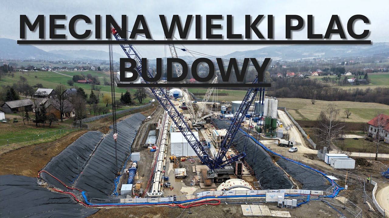 MECINA WIELKI PLAC BUDOWY #budimex #tbm #skyscraper #pkp inwestycje #gülermak