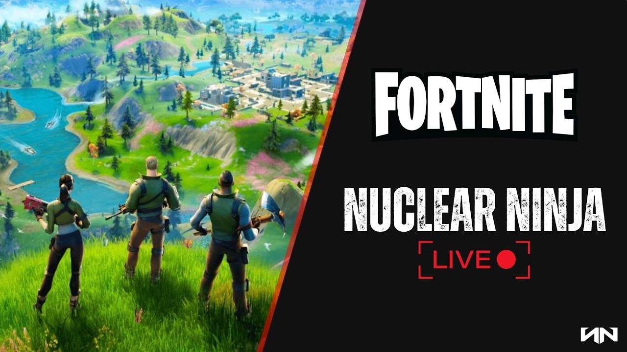 Fortnite - My Grandma Plays For Me | Nuclear Ninja 🔴LIVE