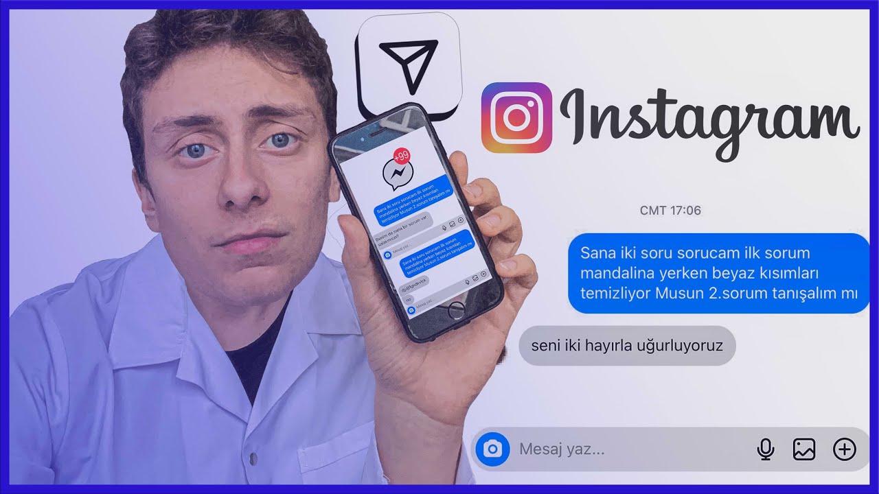 100 FARKLI KIZA DM ATTIM! (TAMAMEN BİLİMSEL)