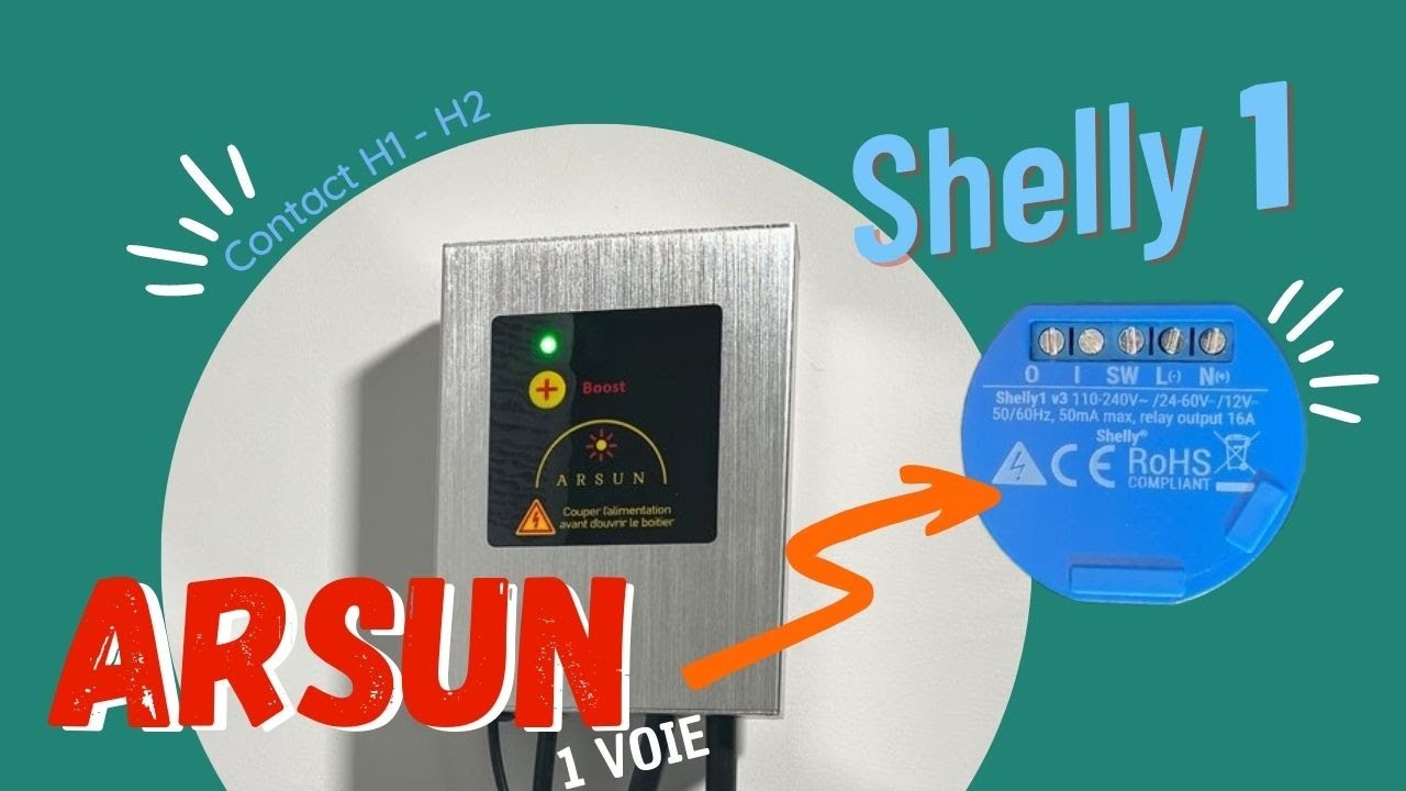 Routeur ARSUN et Shelly 1