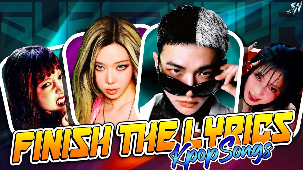 FINISH THE LYRICS OF THESE KPOP SONGS IN 5 SECONDS#5🎤🎮🎼