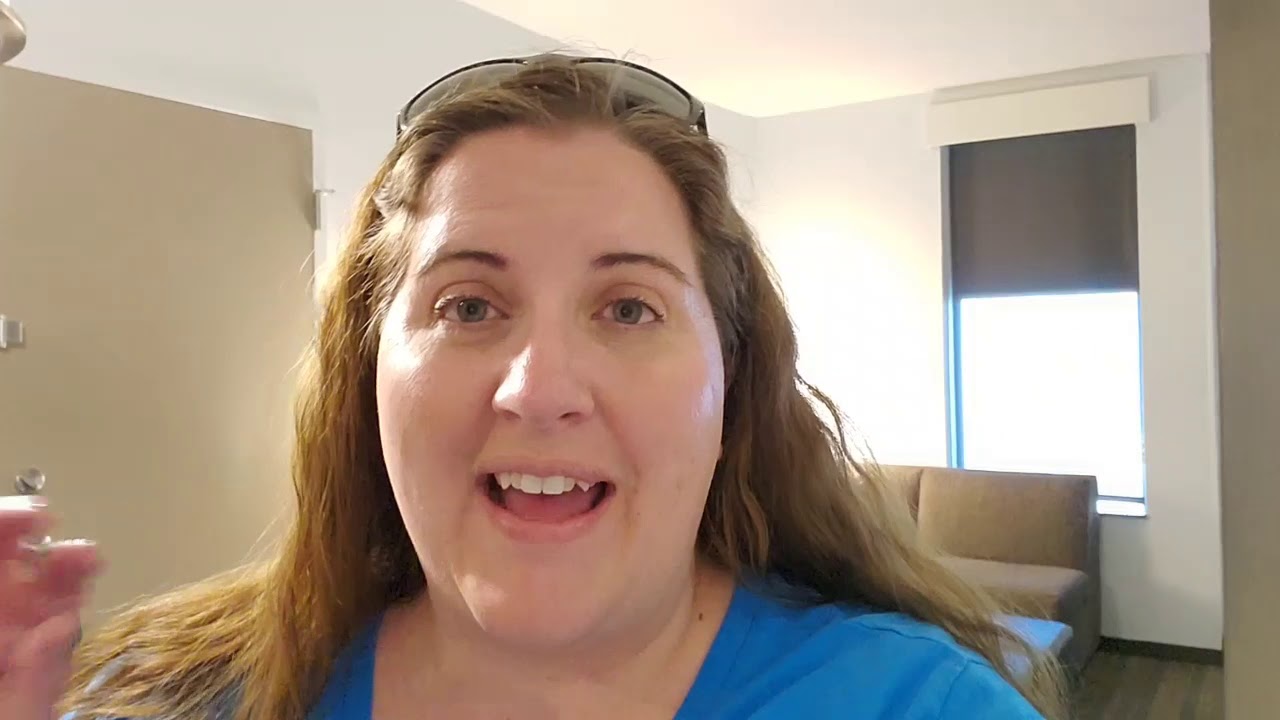 Hyatt House near Disneyland Room Tour, Hotel with free breakfast and more