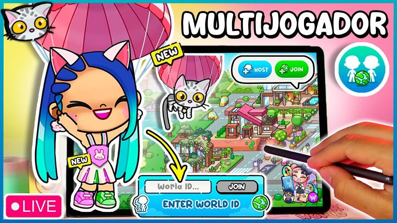 🏡 Visito as CASAS dos meus SEGUIDORES no modo MULTIJOGADOR | Avatar World - Momentos Divertidos ✨