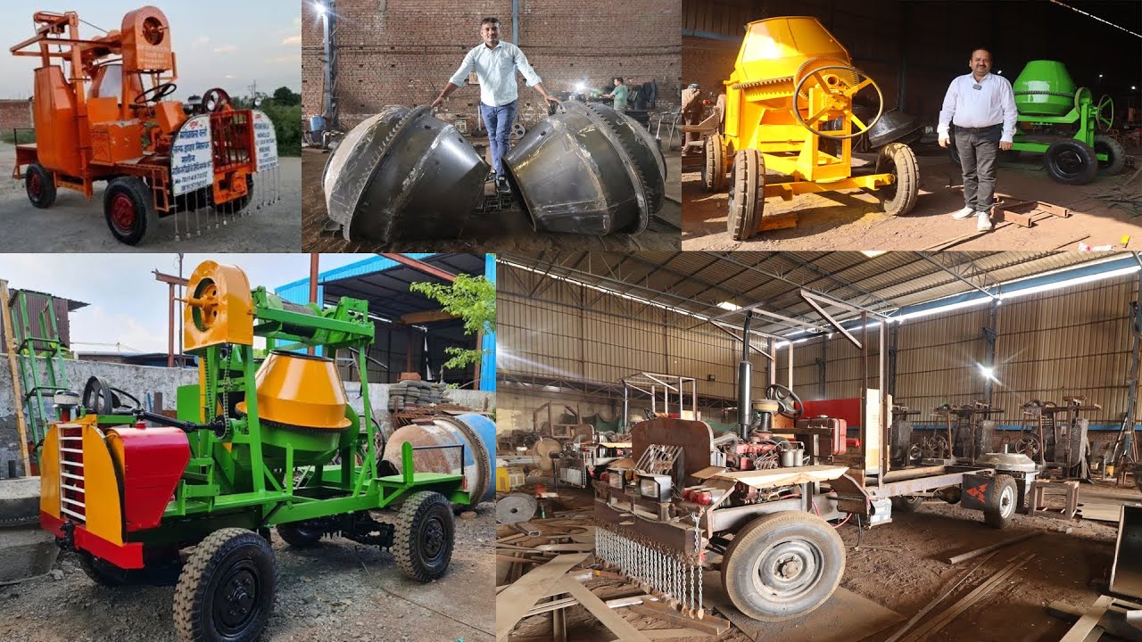 Self Drive Concrete Mixer Machine | Concrete Mixer Lift Machine | Mohan Mishra Multitrade Pvt Ltd