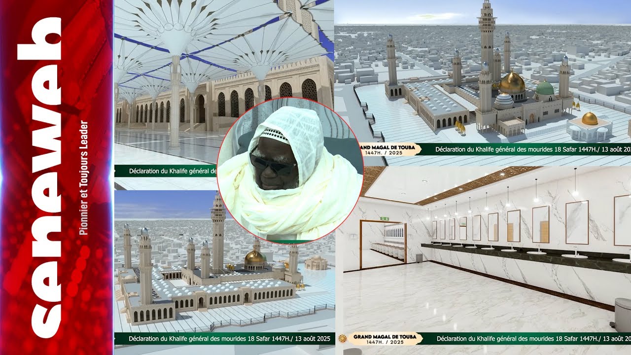 Cheikh Bass expose les détails du projet de rénovation de la mosquée de Touba