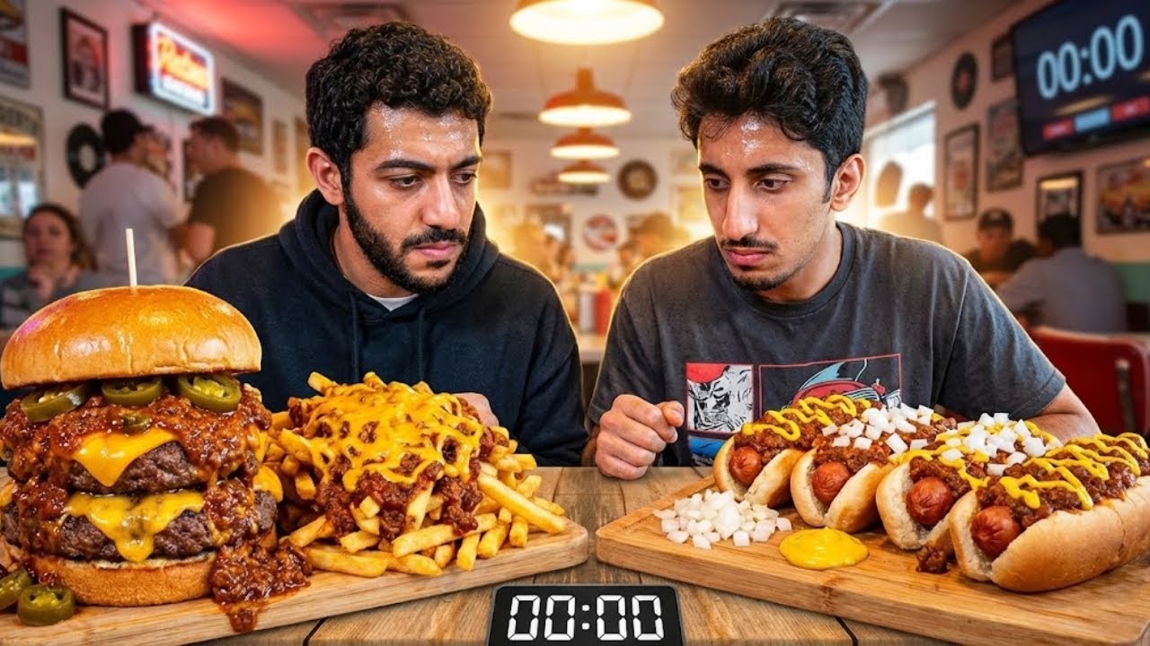 🔥أقوى تحدي أكل ضد محترفين.. منو تتوقع فاز؟