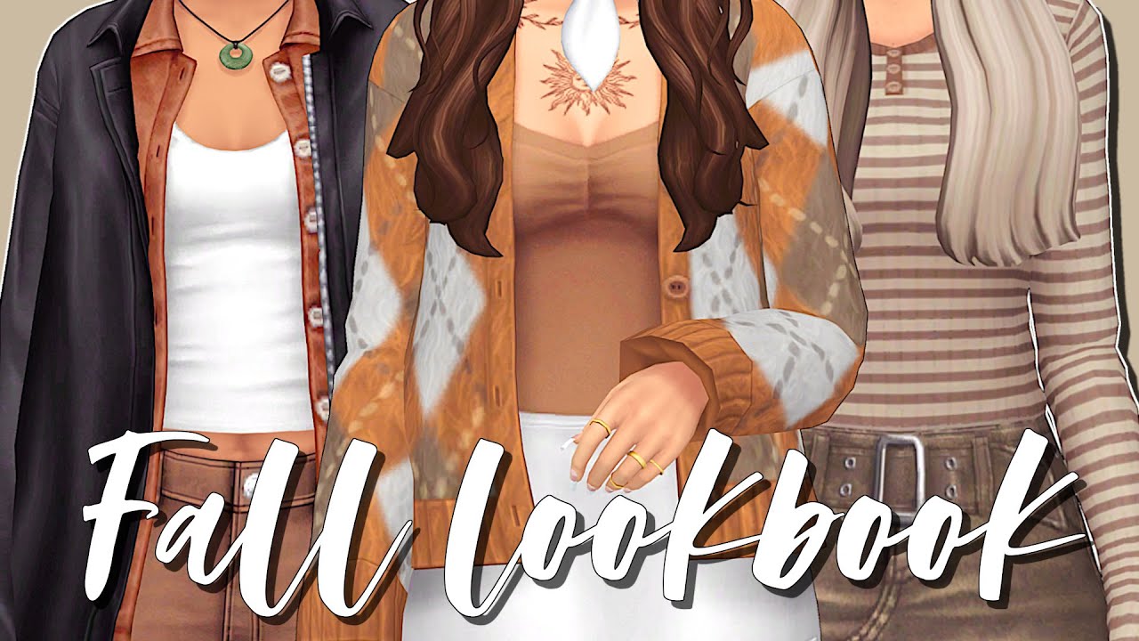 The Sims 4 | FALL LOOKBOOK 2024 | + cc links