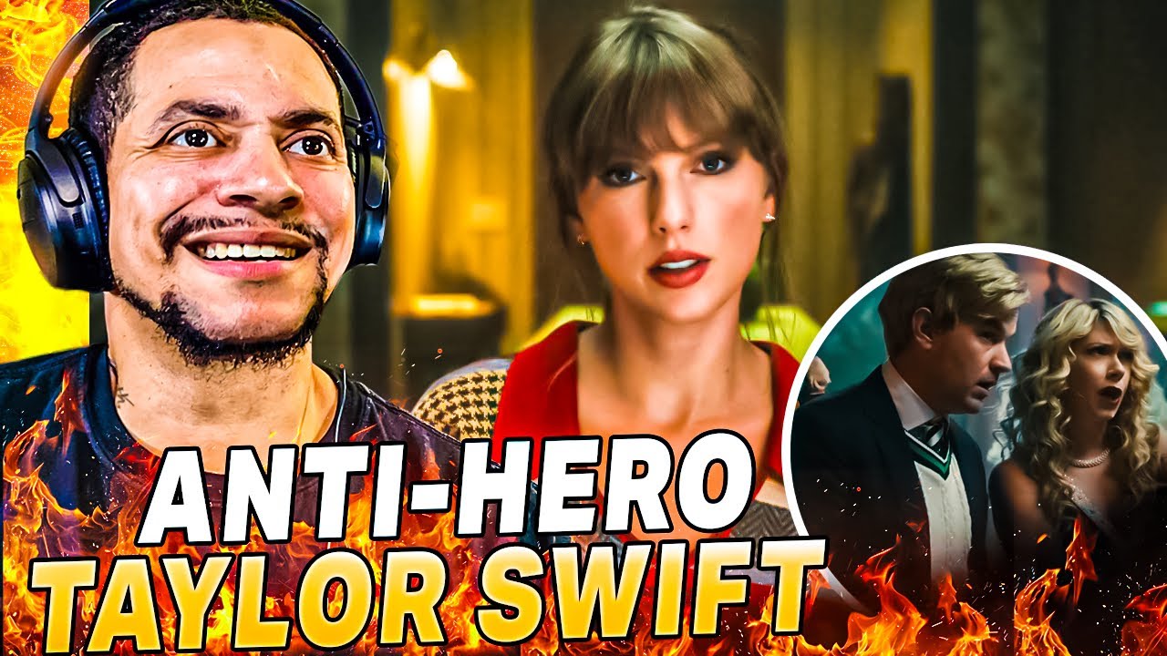 ЕЩЕ ОДИН КРУТОЙ ВИДЕОКЛИП!! Тейлор Свифт - Anti-Hero (РЕАКЦИЯ В ПРЯМОМ ЭФИРЕ)