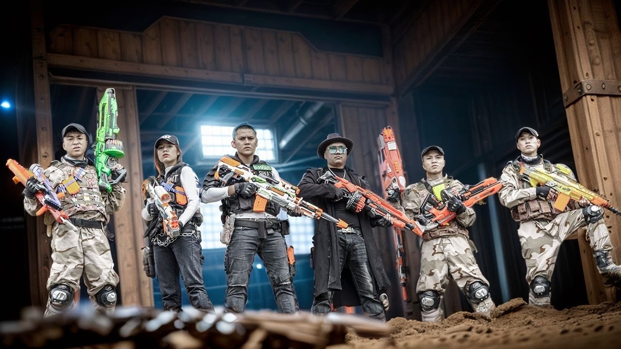 3T Nerf War: Legendary SEAL X Nerf Guns vs. Infamous Boss in Action-Packed Battle P2