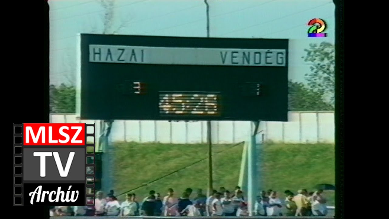 Szeged-Rába ETO | 4-1 | 1991. 06. 15 | MLSZ TV Archív