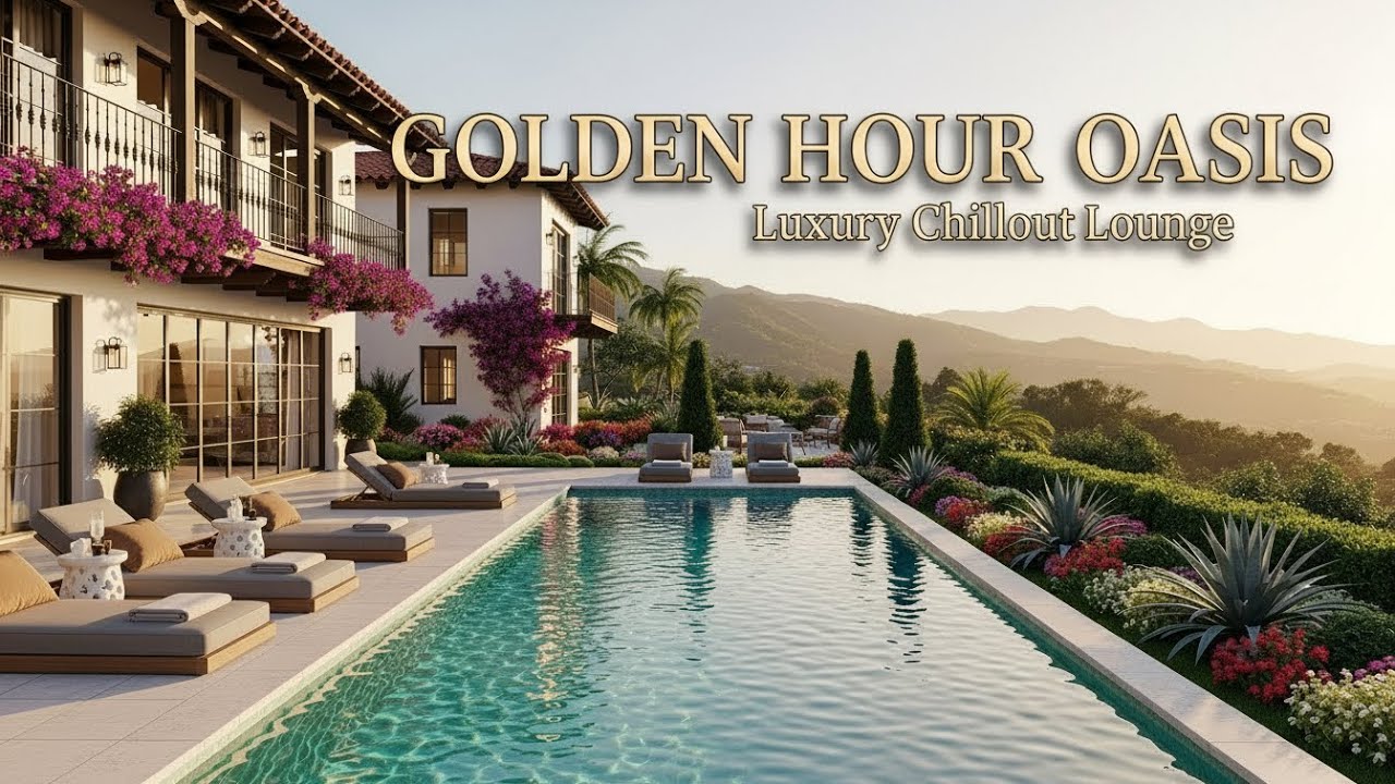 Golden Hour Oasis 2026 | Luxurious Chillout Lounge Music for Relaxation