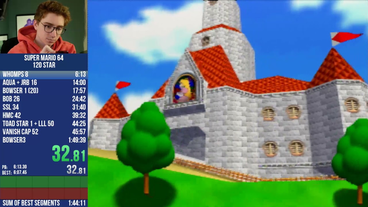 120star speedrun [no reset] - Sep 17th 2021 - ClintStevens