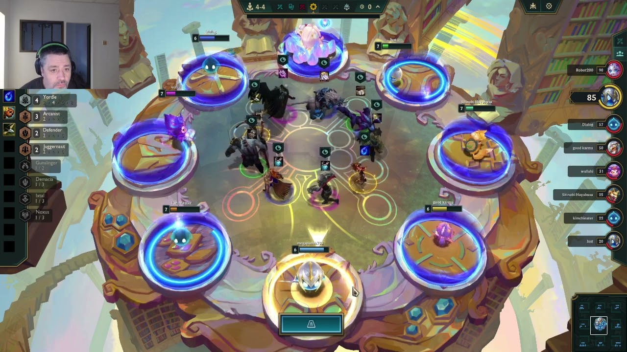 TFT Teamfight Tatics-YORDLES-Arcanist/Defender/Juggernaut-2nd place Ranked Gameplay.