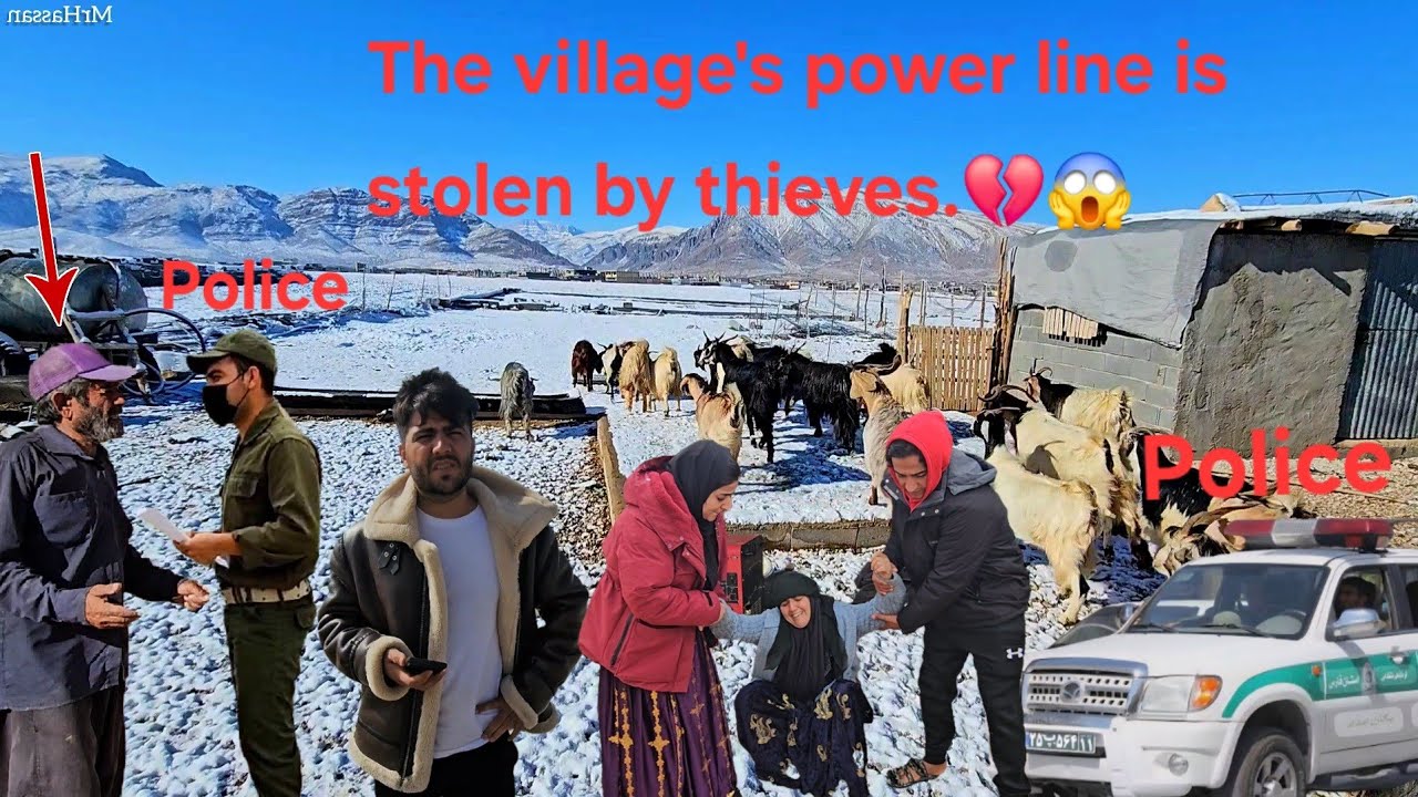 Chaos in Village: Hassan Nomadic Family Struggles to Survive Amidst Iran Conflict