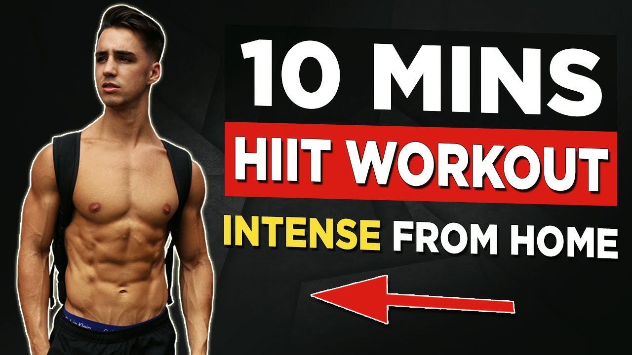 10 MIN INTENSE HIIT WORKOUT (BURN 200 CALORIES)