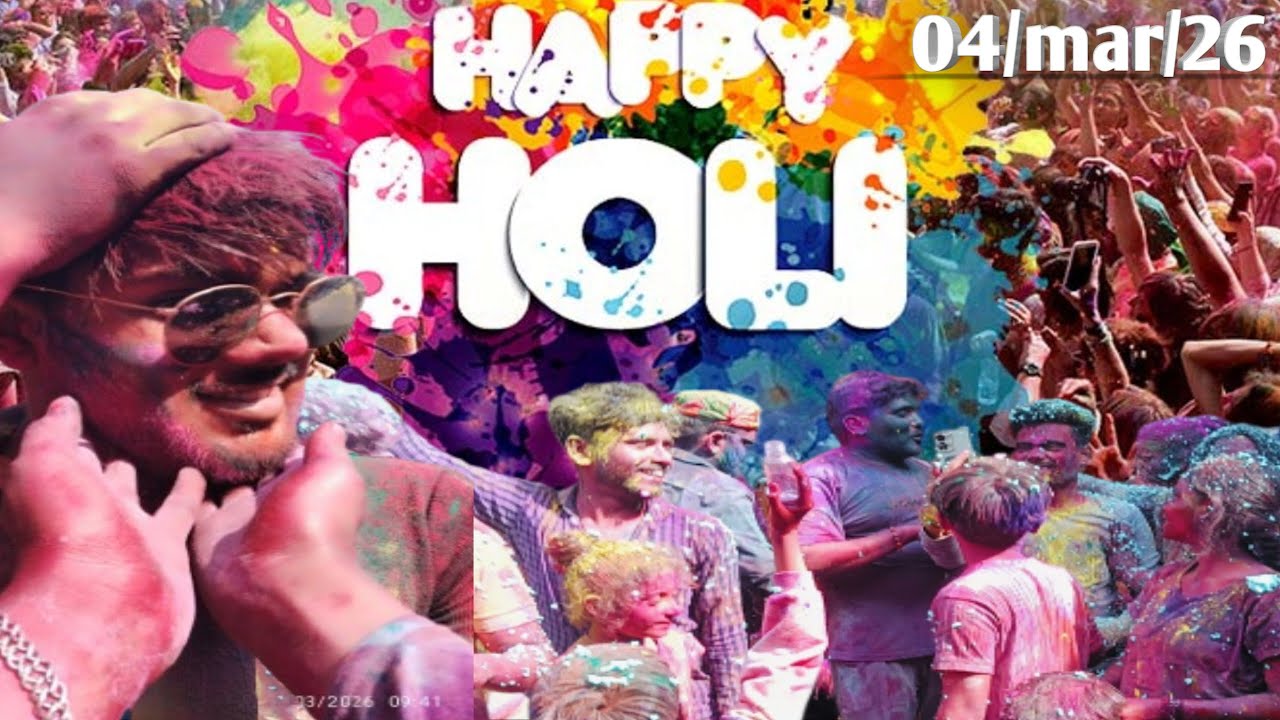 Happy holi all my YouTube family. 2026 ki holi kuch aise manai.sabhi vidio ko jyada se jyada lik kre