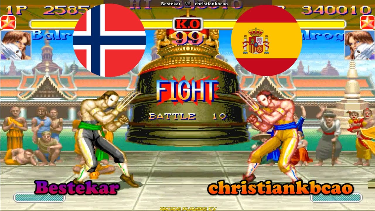 スーパーストリートファイターII X ➤ Bestekar (Norway) vs christiankbcao (Spain) Super Street Fighter 2 Turbo