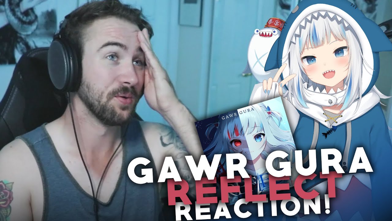 GAWR GURA | Reflect | Reaction!