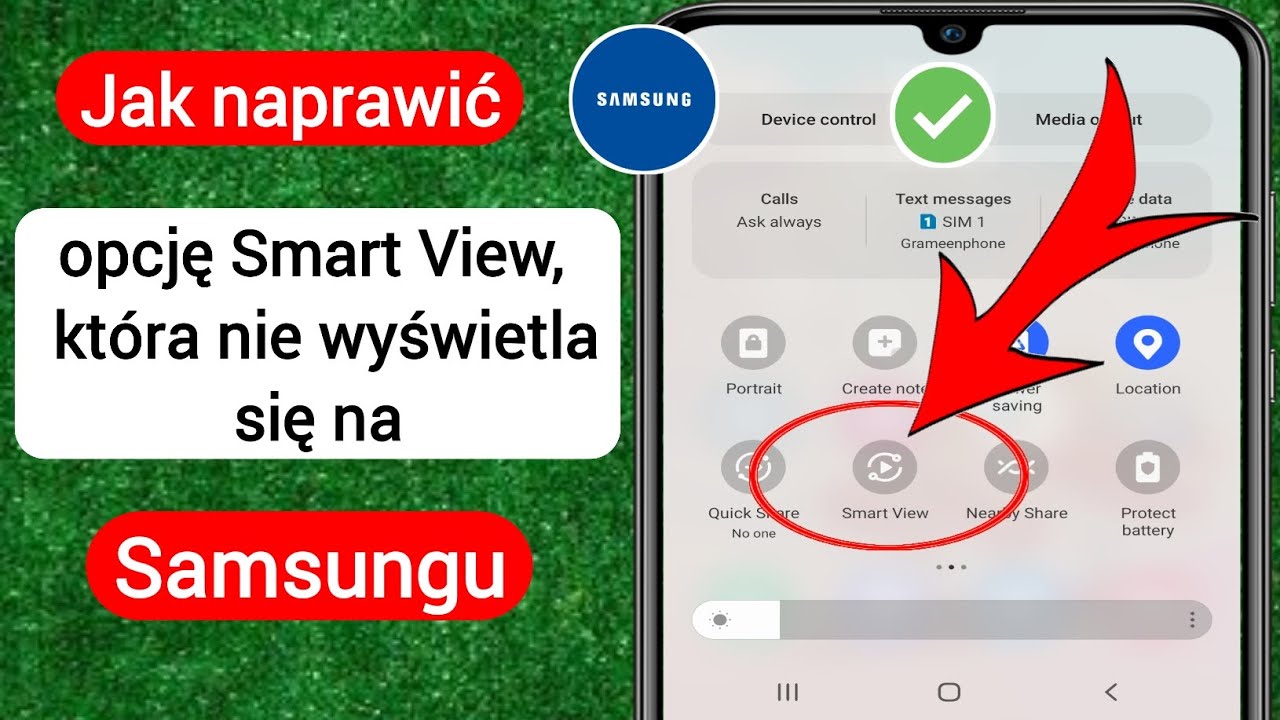 Jak naprawić opcję Smart View, kt&oacute;ra nie wyświetla się na Samsungu | Smart View nie działa Samsungu