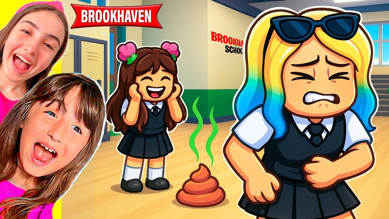 A MENINA MALVADA fez COCÔ na ESCOLA na FRENTE de TODOS! Sophie Também Joga