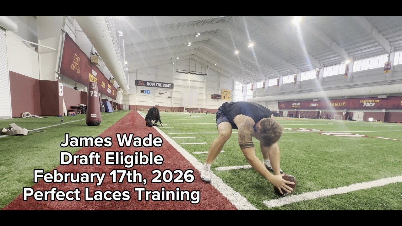James Wade - Short Snap Training - February 17th 2026 | Draft Eligible
