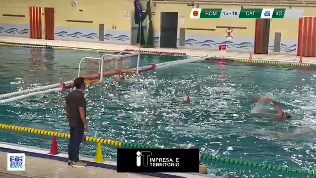Diretta Serie A2  - Girone Sud: ASD Roma 2020 vs Nuoto Catania.