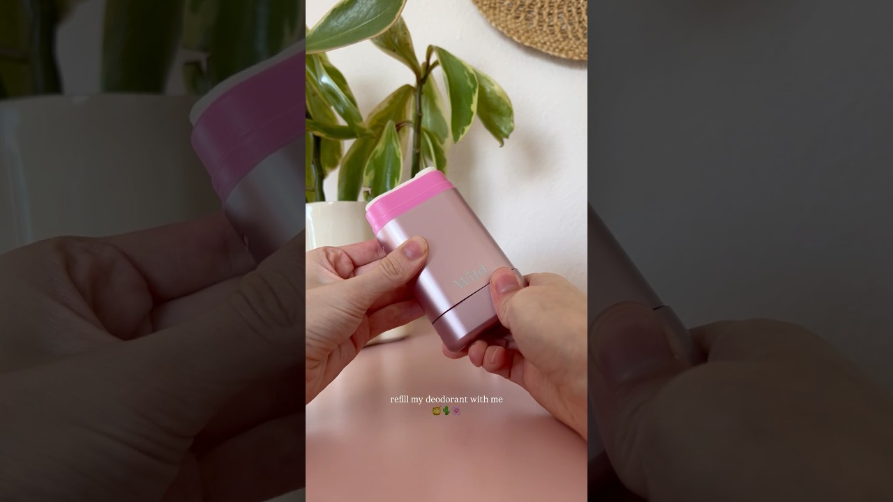 refilling my #Wild deodorant🫧