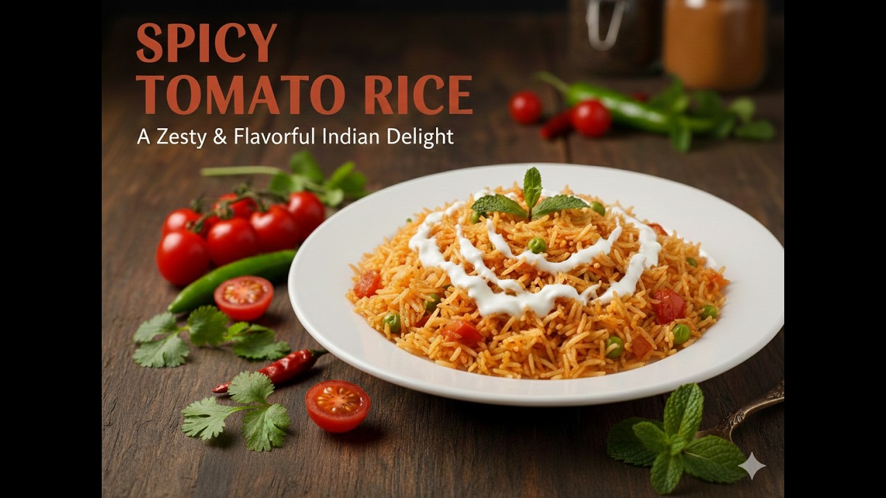 COMFORT DINNERS -- TOMATO RICE (SPICY TOMATO RICE)