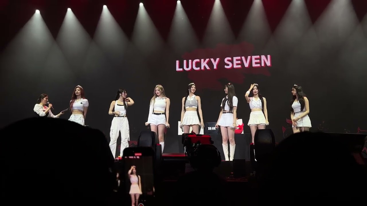 BABYMONSTER (Annouce Lucky Seven) in Jakarta #first #fanmeet #2024 #seeyouthere