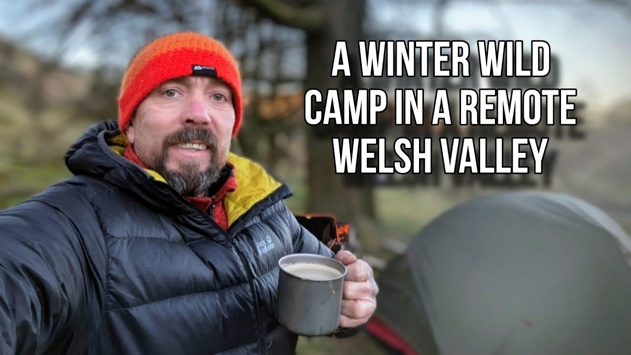 A Cold Night next to a Wood Stove | Drone Footage of a Beautiful Valley ❄️