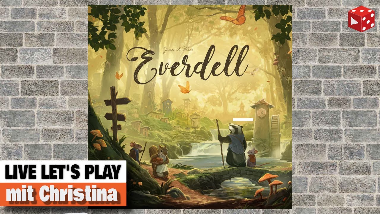 Live Let's Play EVERDELL mit Christina, Flo & Ben